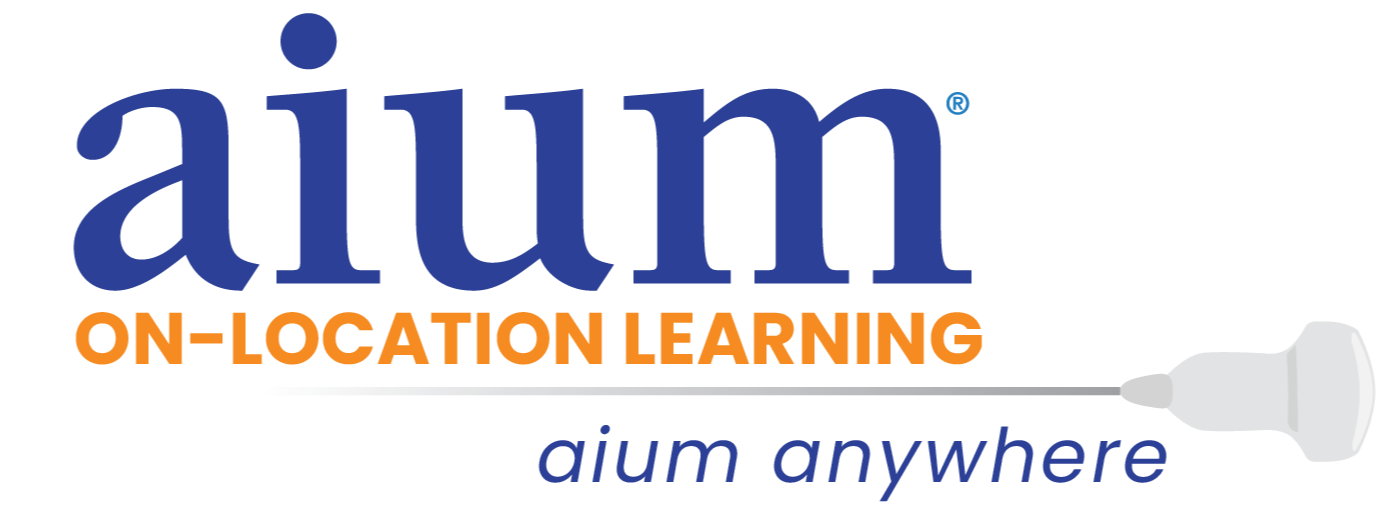 AIUM_OnLocation_Learning_Logo