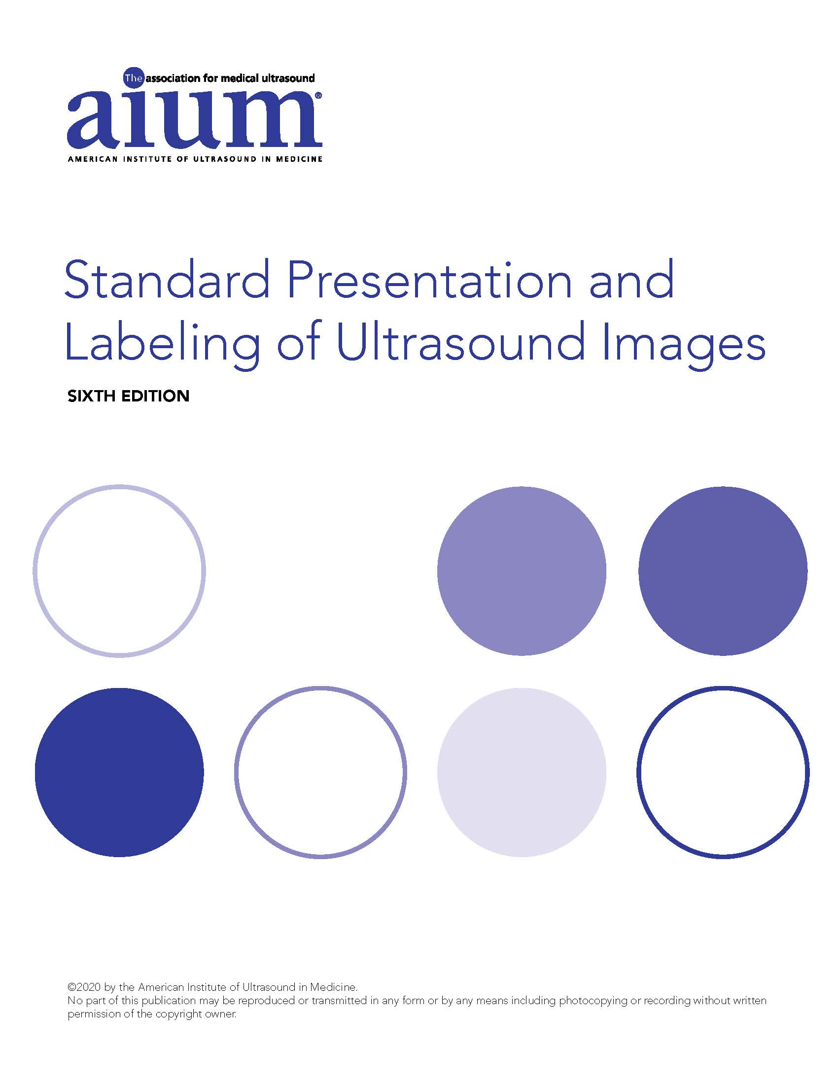 Standard Presentation and Labeling of Ultrasound Images