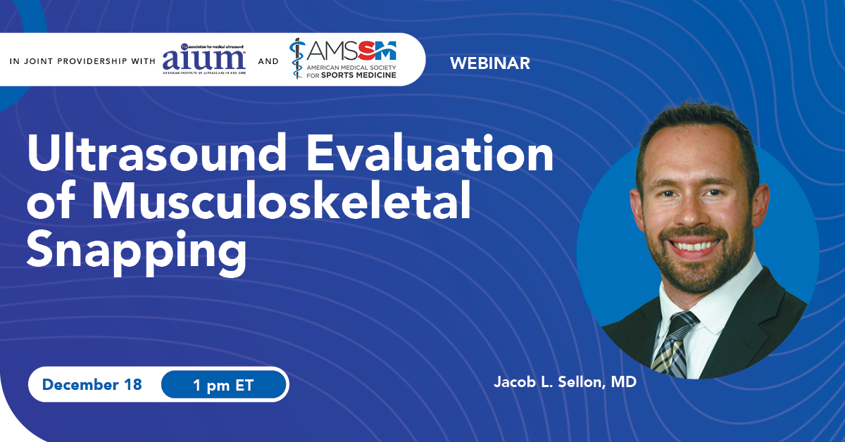 Musculoskeletal Snapping Webinar