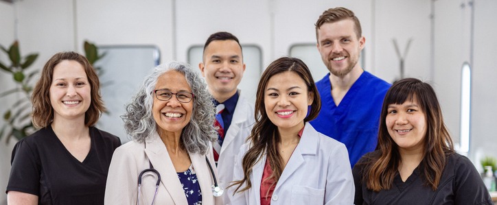 group of medical professionals